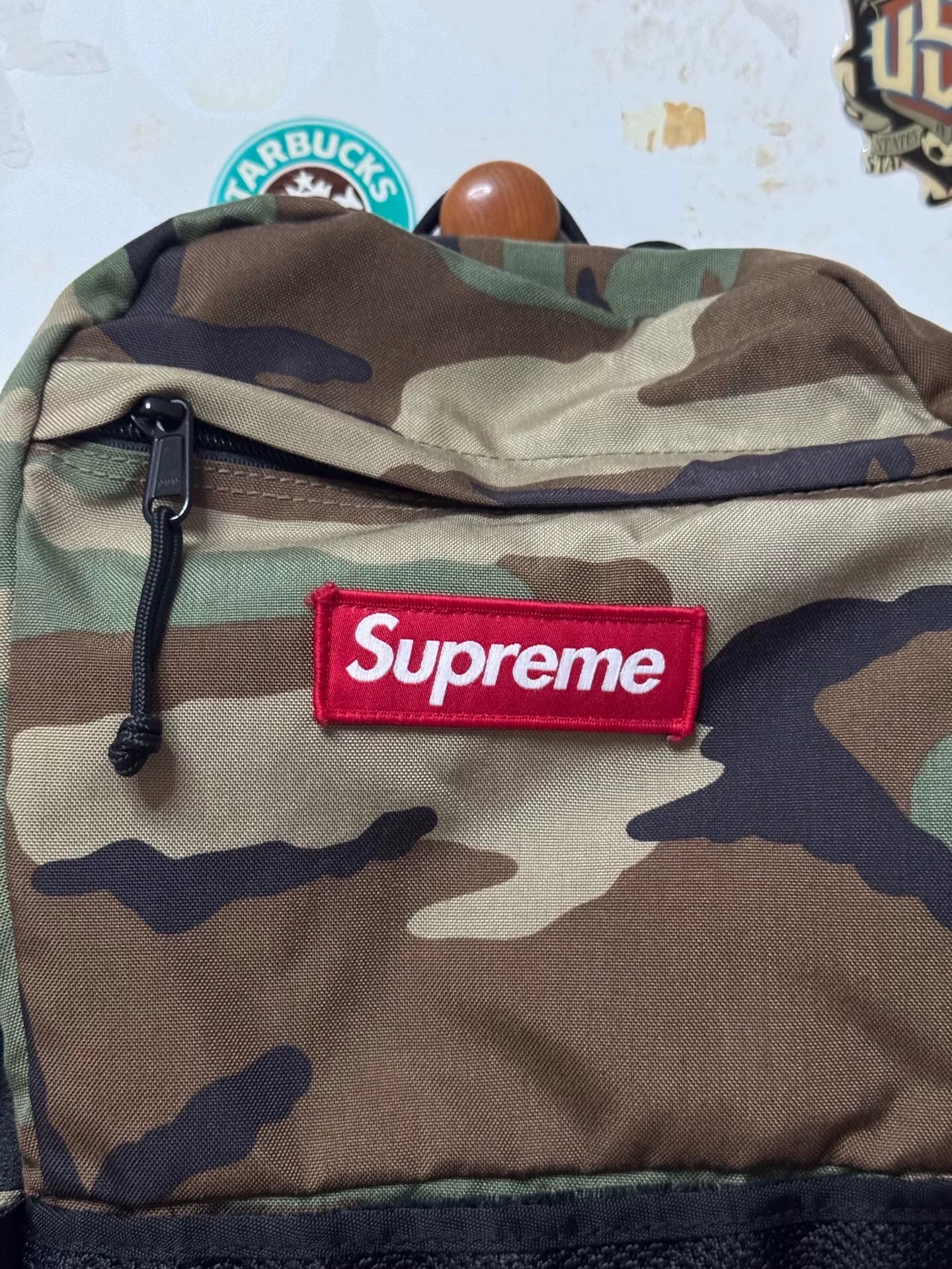 supreme 39th contour backpack woodland camo