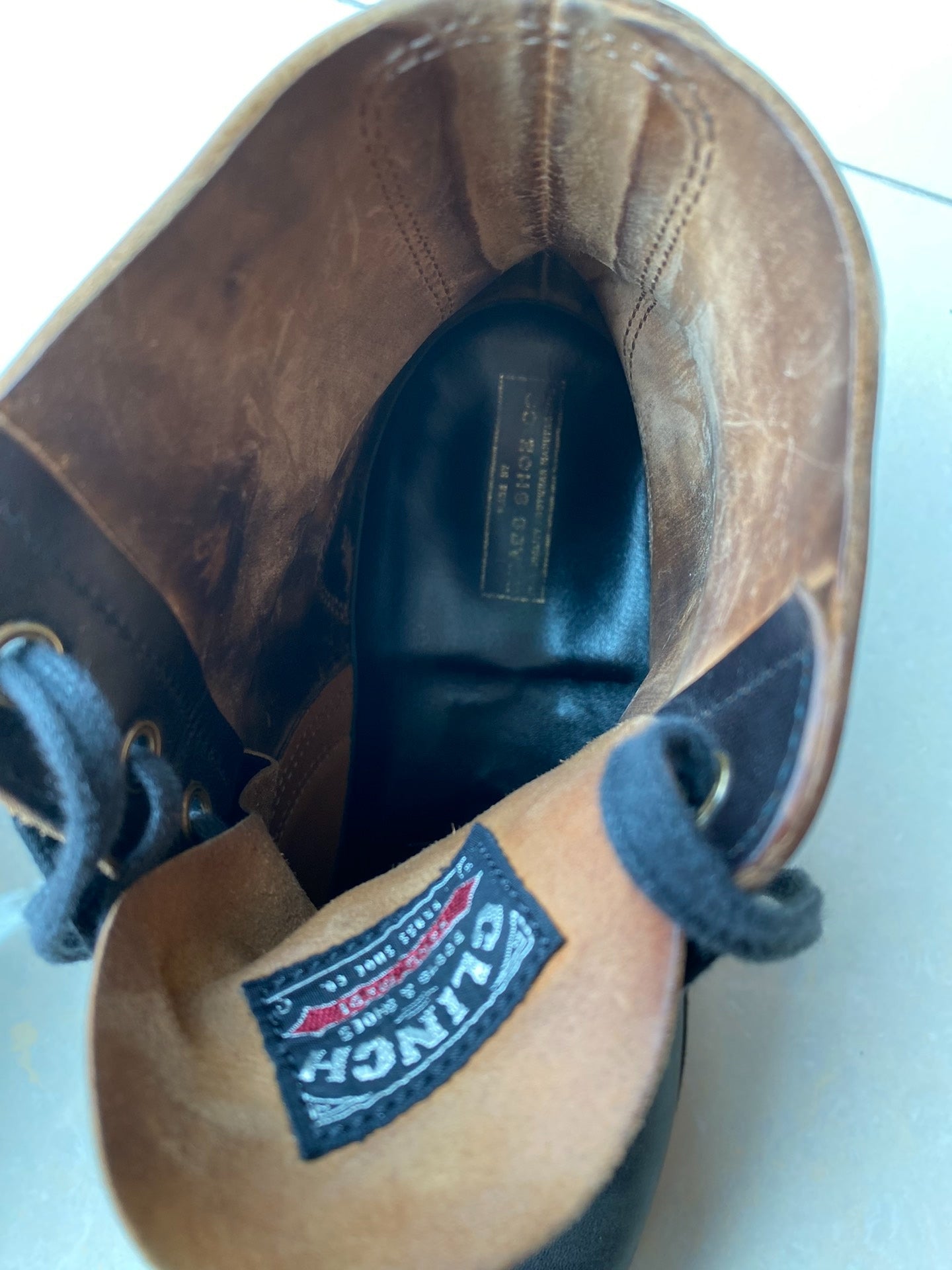 Clinch Yeager US7.5 Brass Shoe