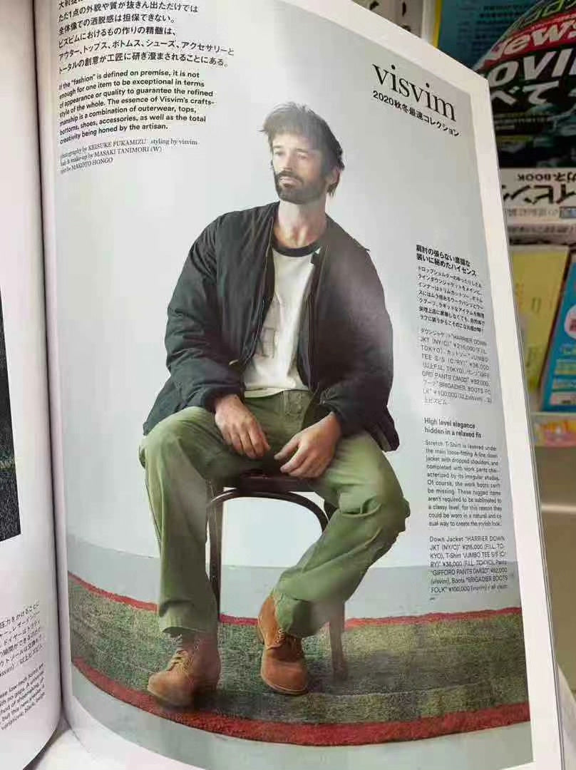 VISVIM 20AW GIFFORD PANTS DMGD