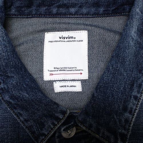 VISVIM 101X Blue Denim Jacket