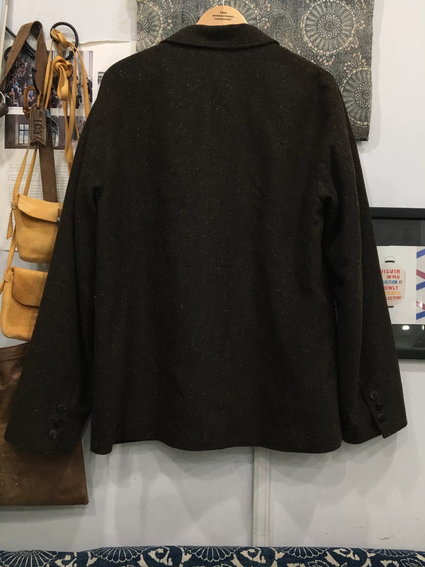 visvim falkland blazer donegal outerwear