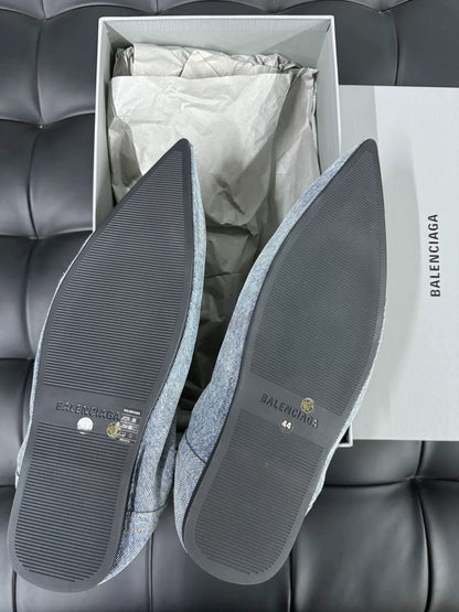 Balenciaga Flat Mule Shoes Size 44