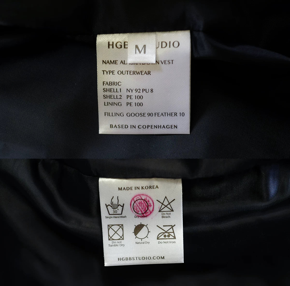 navy alaska down vest for winter