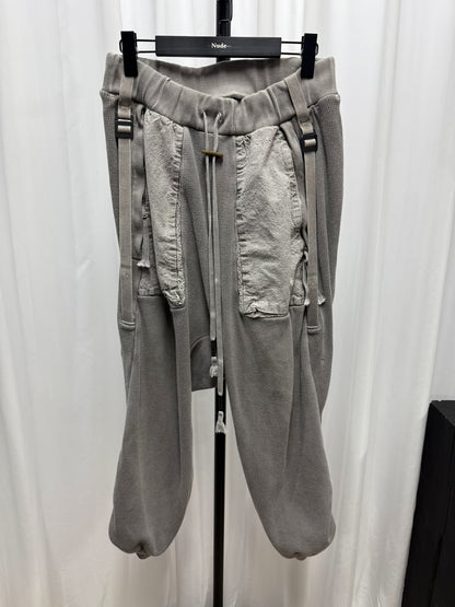 boris bidjan saberi mud-dyed long pants