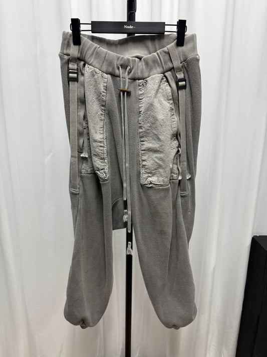 boris bidjan saberi mud-dyed long pants