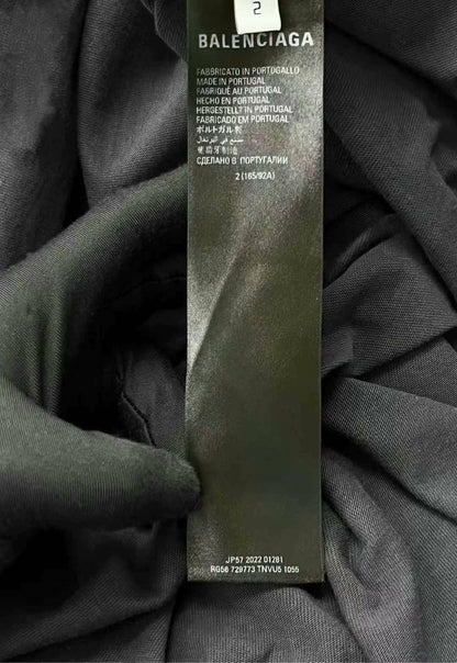 balenciaga ss23 nyse logo short sleeve t-shirt