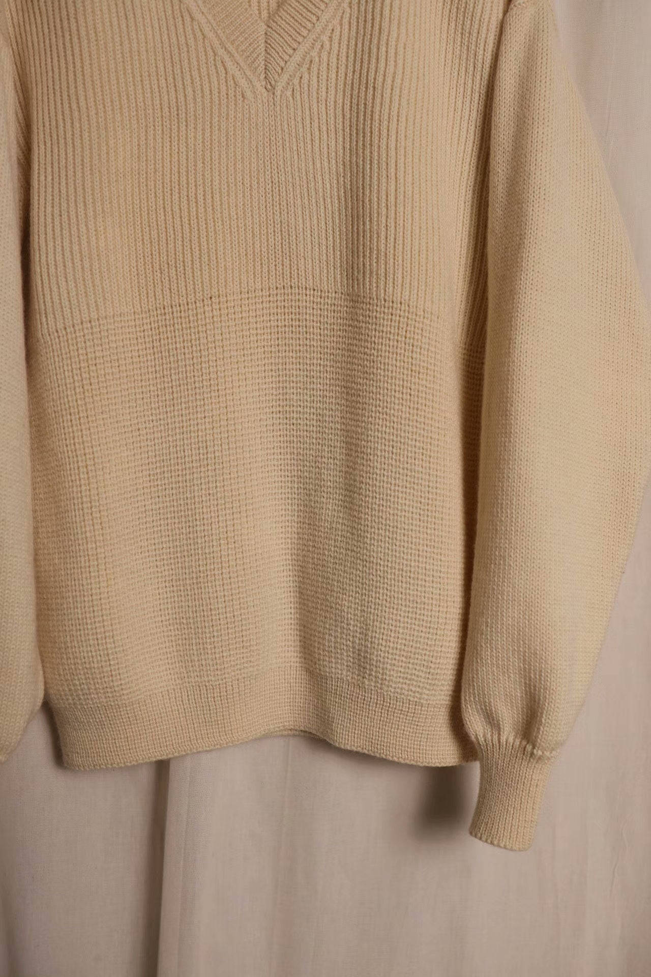 Y's by Yohji Yamamoto 1980s V-neck Sweater