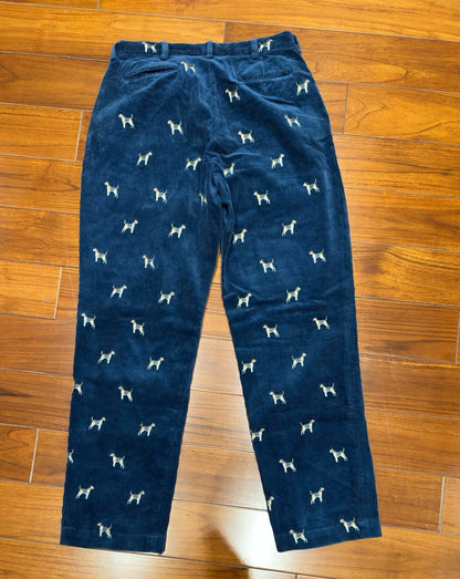 Ralph Lauren Corduroy Retro Casual Pants