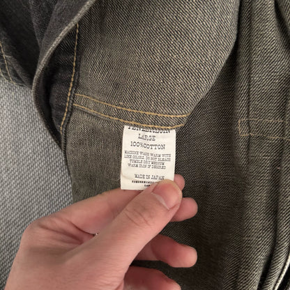 black washed denim jacket by tenderloin k-7