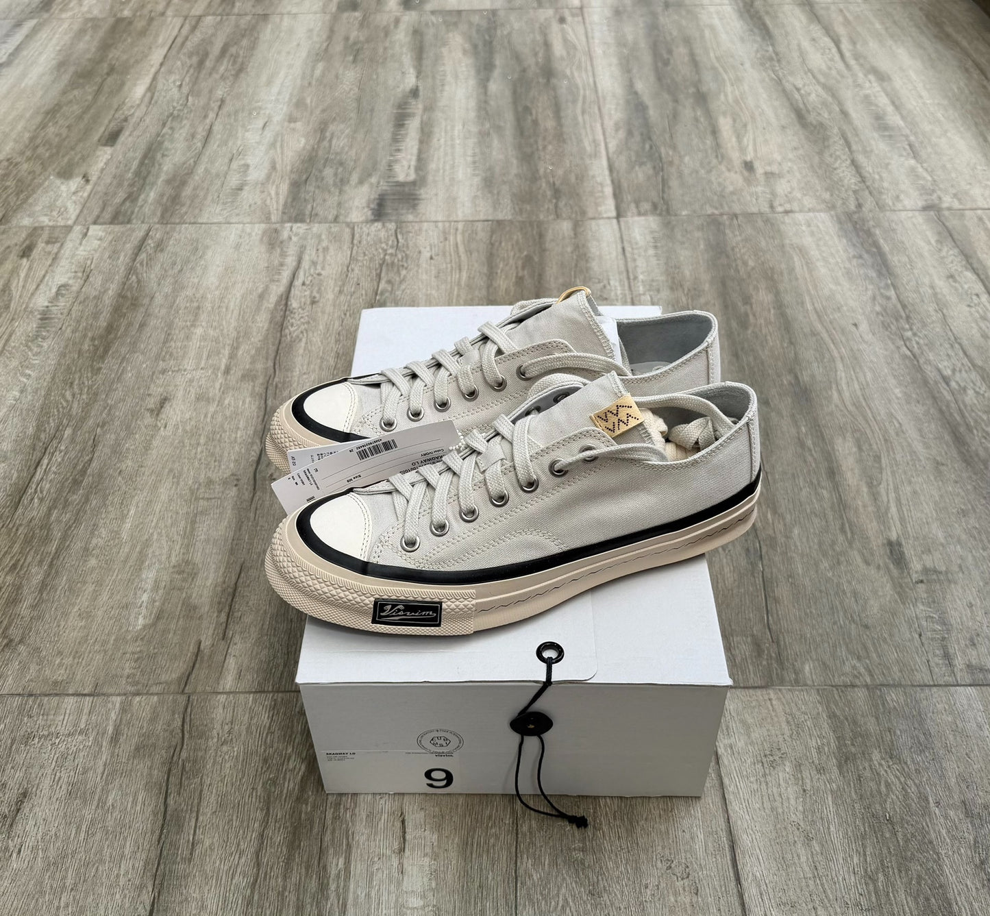 Visvim Skagway LO Low-Top Canvas Sneakers