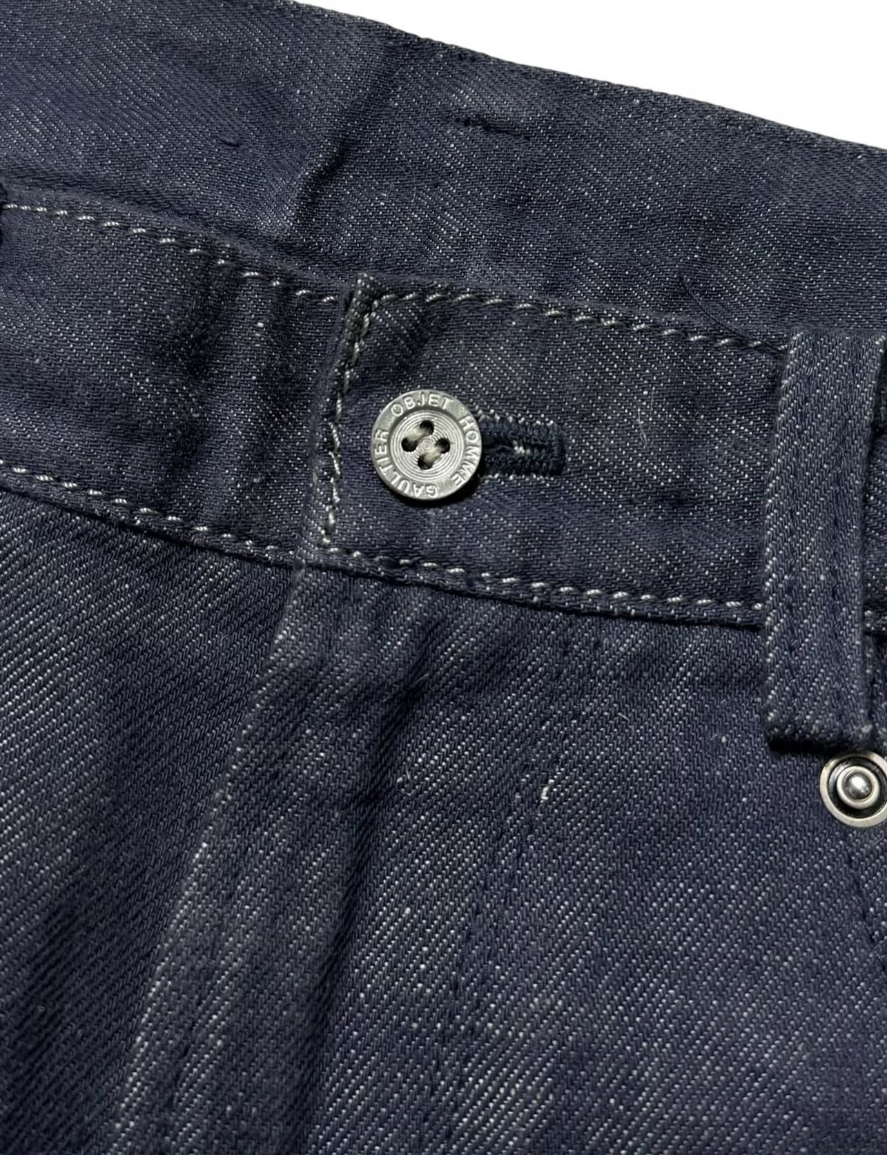 Vintage 1990s Jean Paul Gaultier Objet Homme Denim Pant