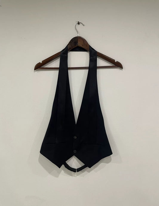 Maison Margiela Backless Neck Tie Vest