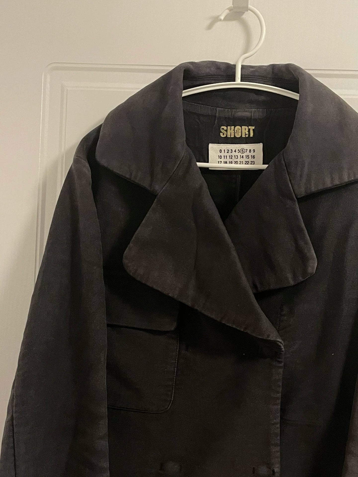 Maison Martin Margiela Navy Collar Jacket