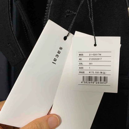 sacai men's oversized jacket autumn winter