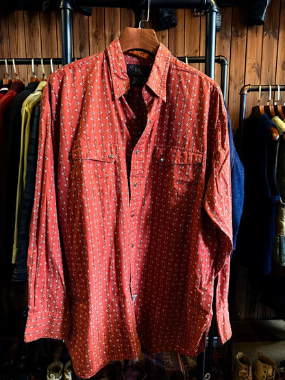 RRL Red Floral Western Shirt