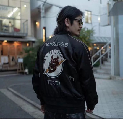 visvim Douglas Jacket in Black and Pink