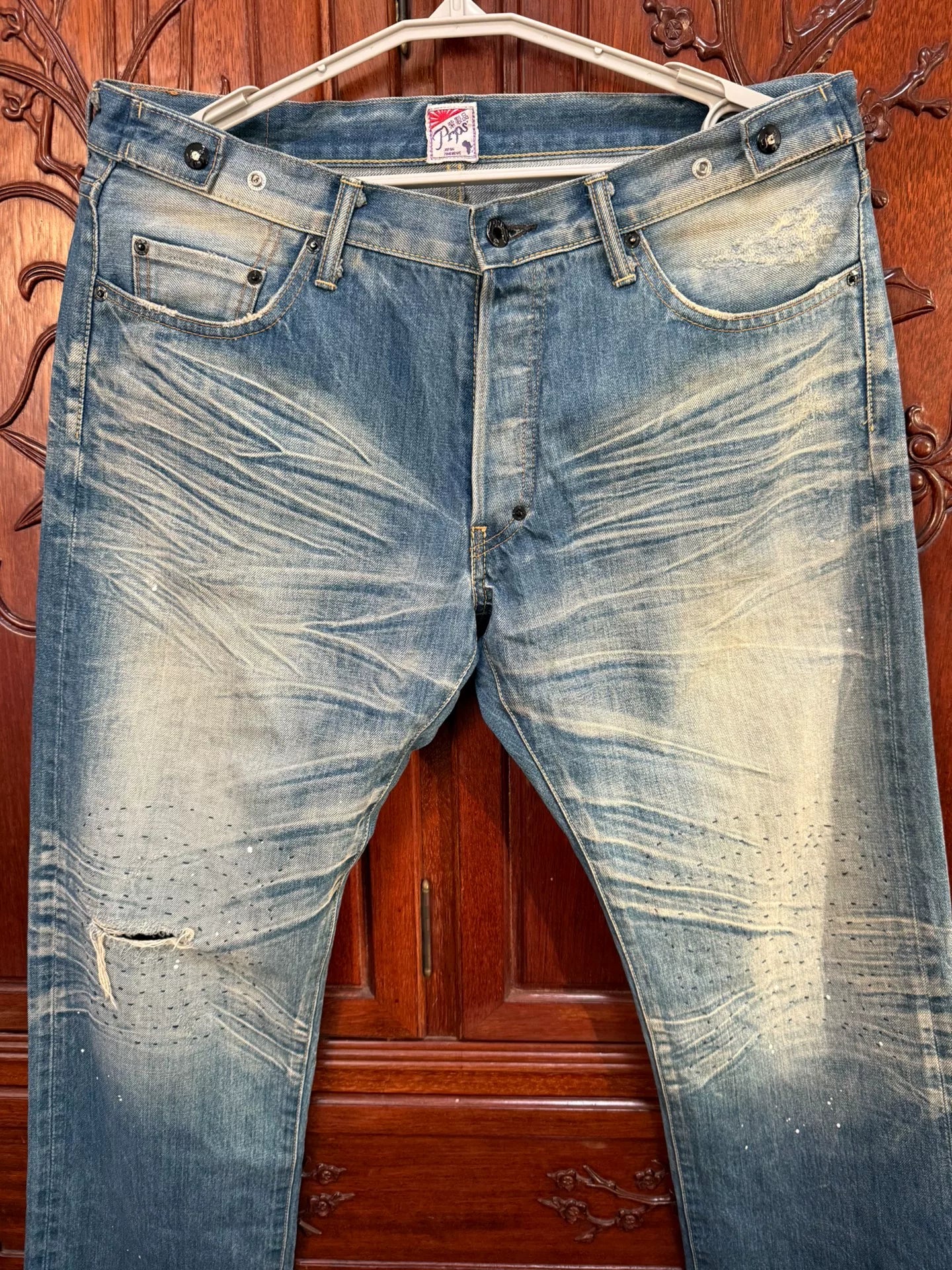 PRPS Men's Straight Jeans Made in Japan