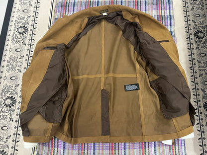RRL Men's Western Style Cashmere Suede Blazer