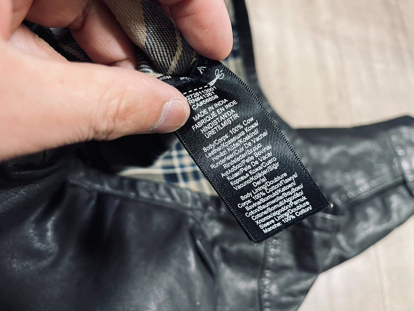 RRL Six-Pocket Leather Jacket
