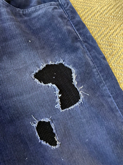 Vanquish & Fragment Corduroy Distressed Pants