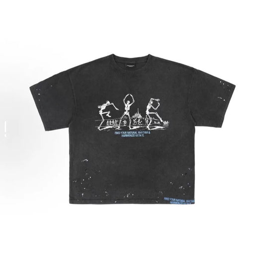 limited edition skeleton graphic tee