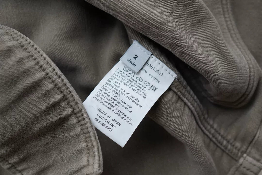 visvim CUNNINGHAM SMOCK Olive Jacket