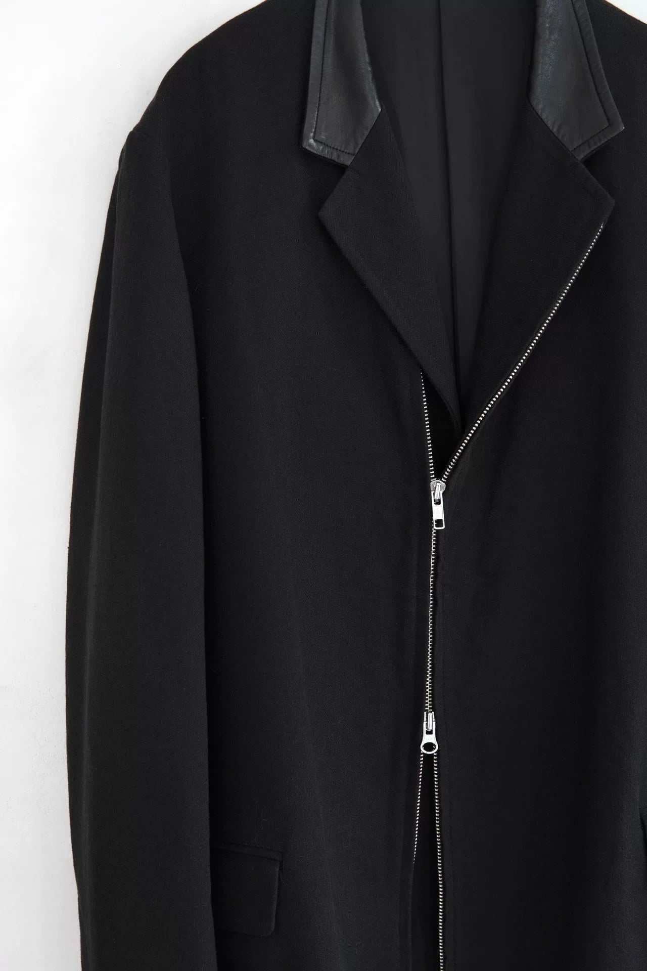 Y's for men Yohji Yamamoto leather collar jacket