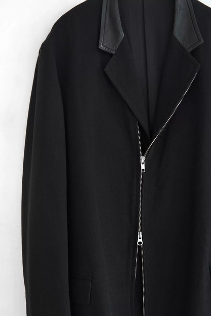 Y's for men Yohji Yamamoto leather collar jacket