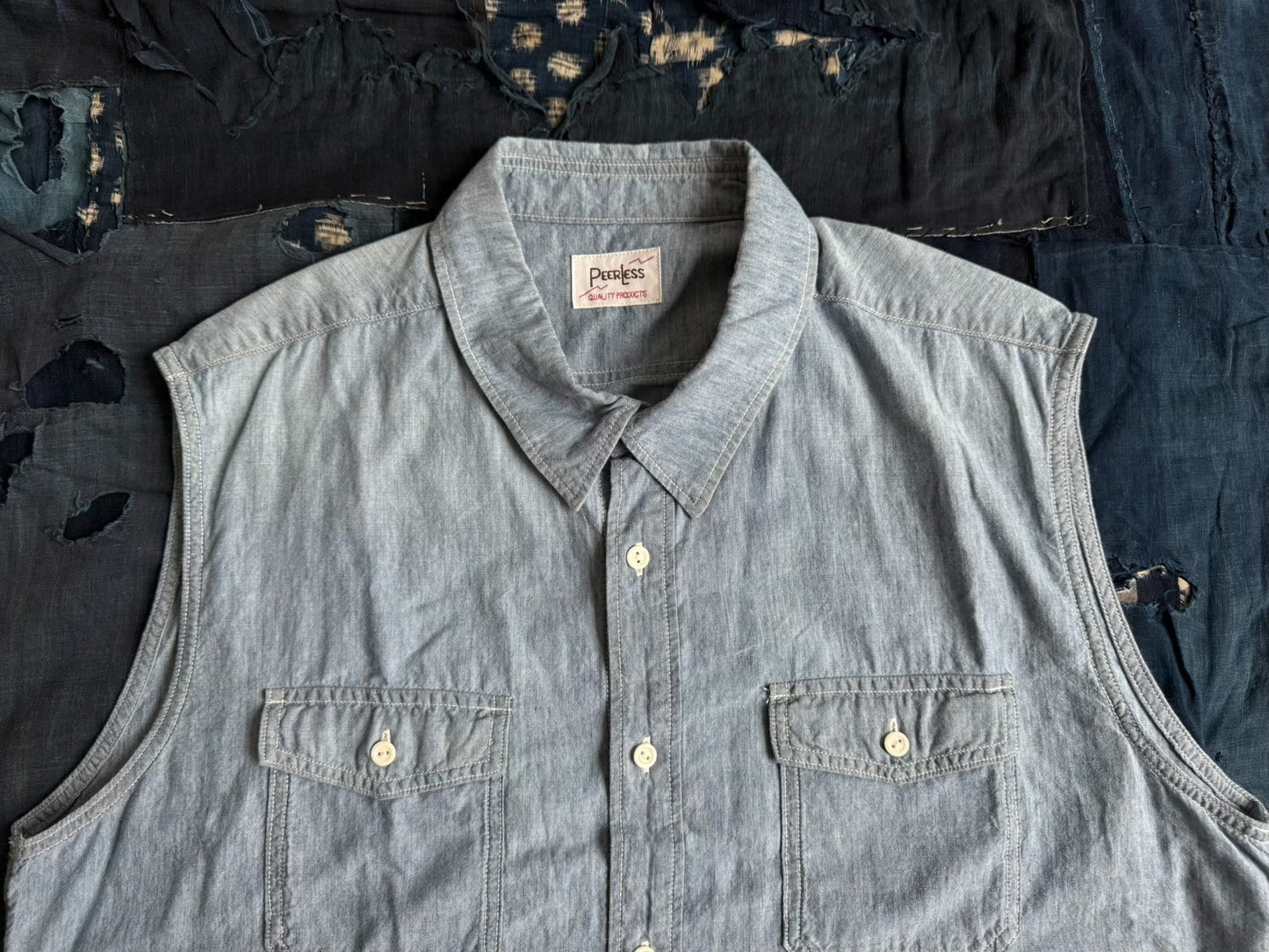 VISVIM 22SS Cut Off Chambray Meguro Limited