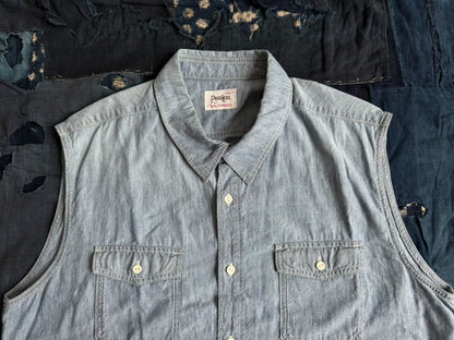 VISVIM 22SS Cut Off Chambray Meguro Limited