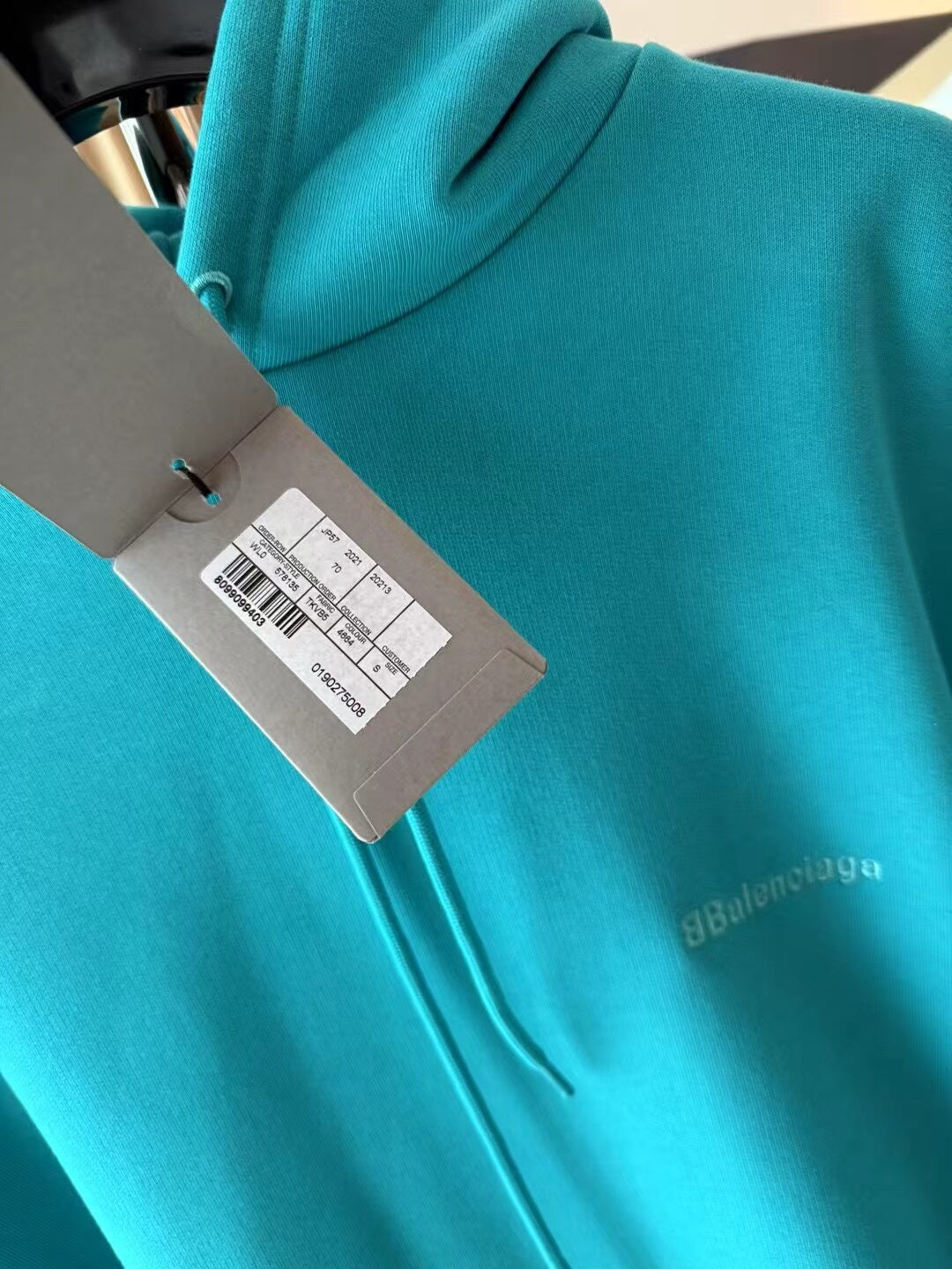 Balenciaga Embroidered Letter Sweatshirt