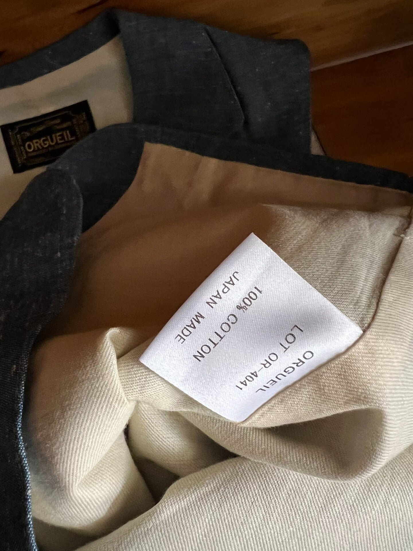 vintage blue denim work vest for men