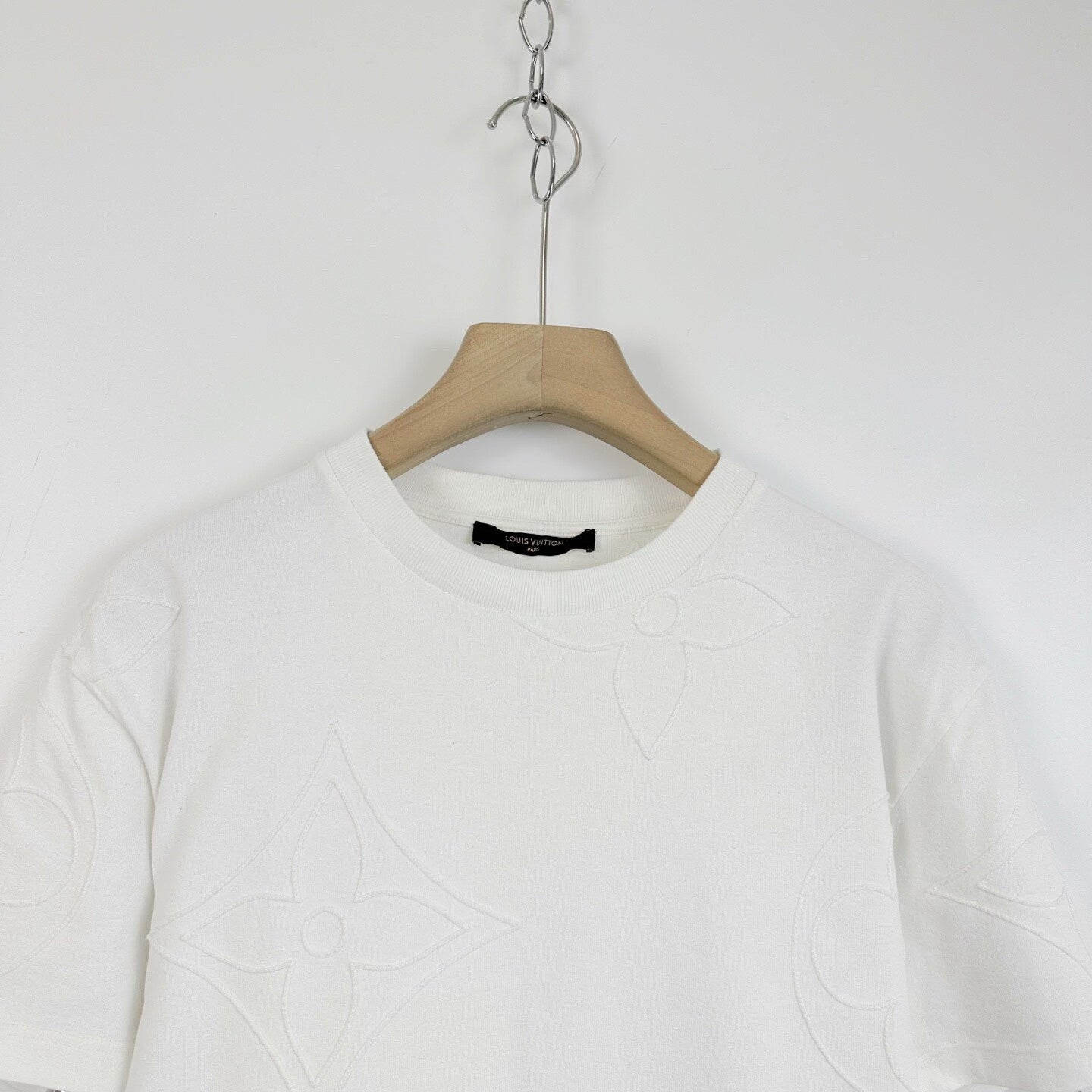 Louis Vuitton 2025 SS Embroidered Logo T-Shirt
