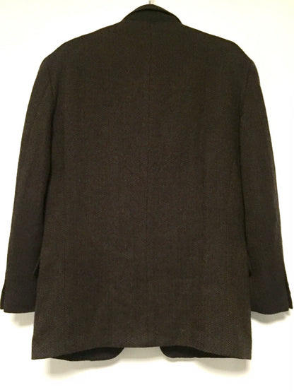 Yohji Yamamoto A.A.R Herringbone Wool Blazer