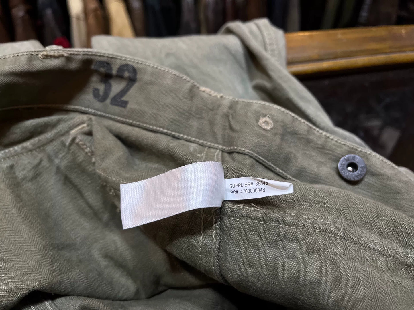 limited edition RRL cargo pants by Ralph Lauren