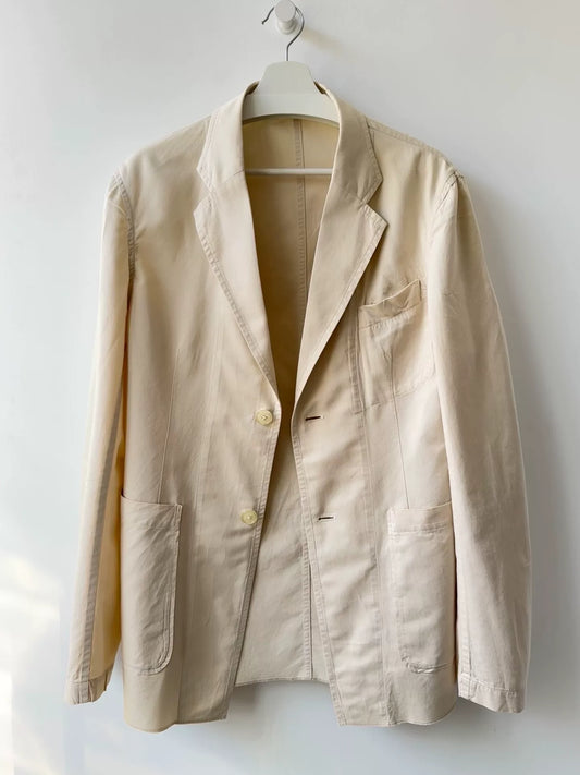 Yohji Yamamoto Y's Beige Suit Jacket