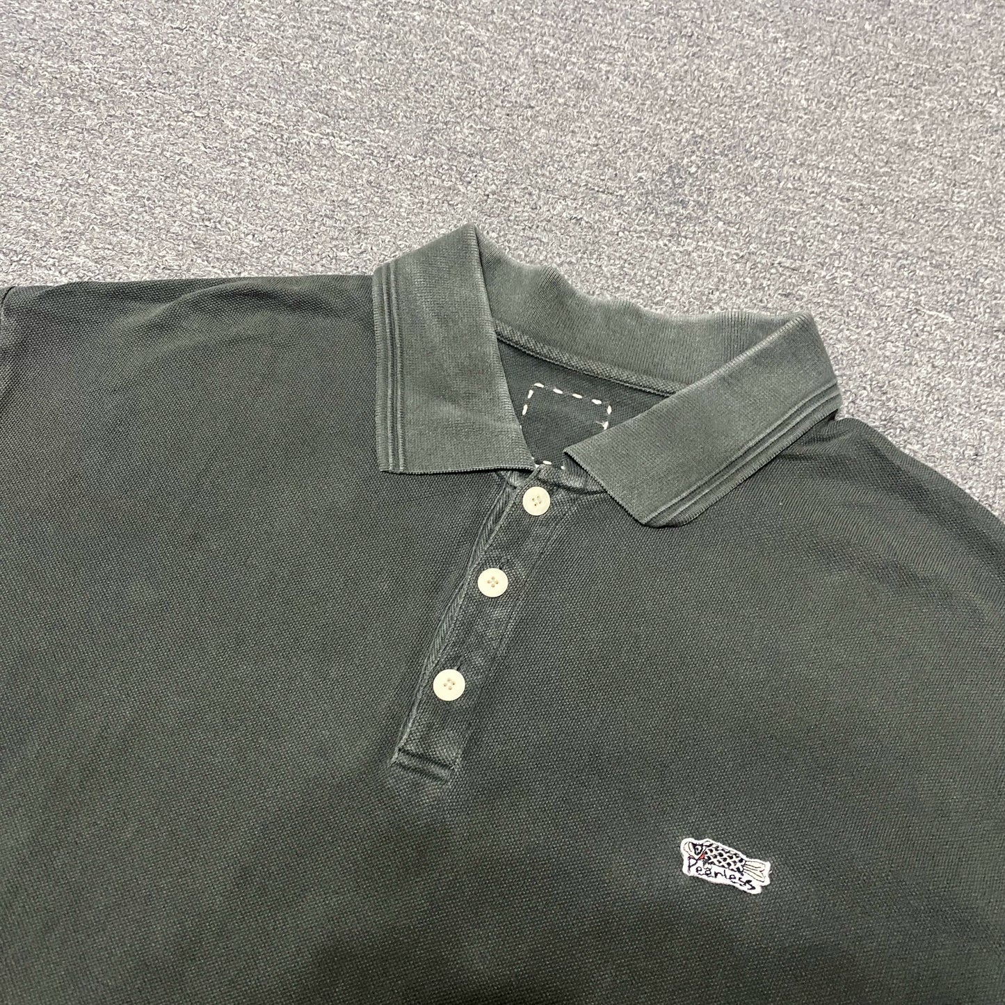 VISVIM 21SS Washed Carp Embroidery Polo