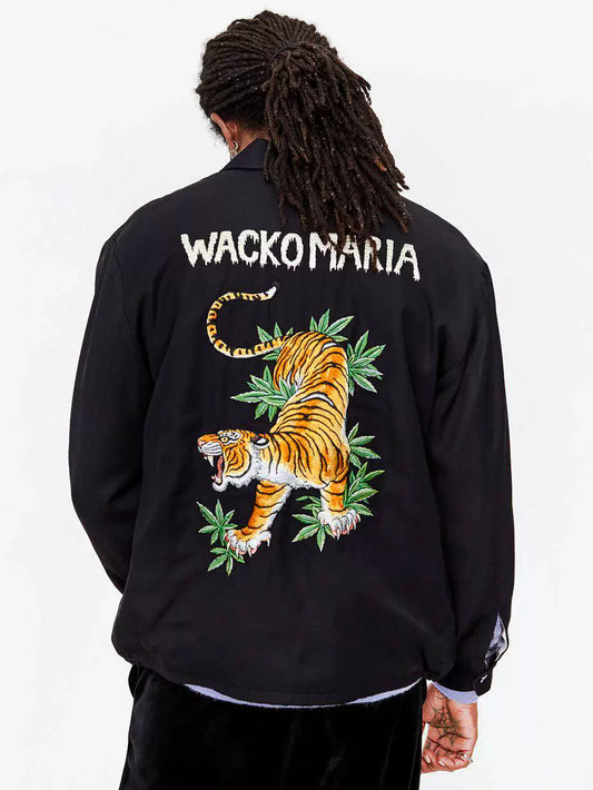 wacko maria tiger embroidery jacket tim lehi