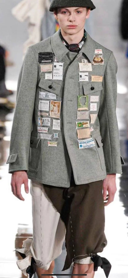 Maison Margiela Wool Blend Hunting Jacket