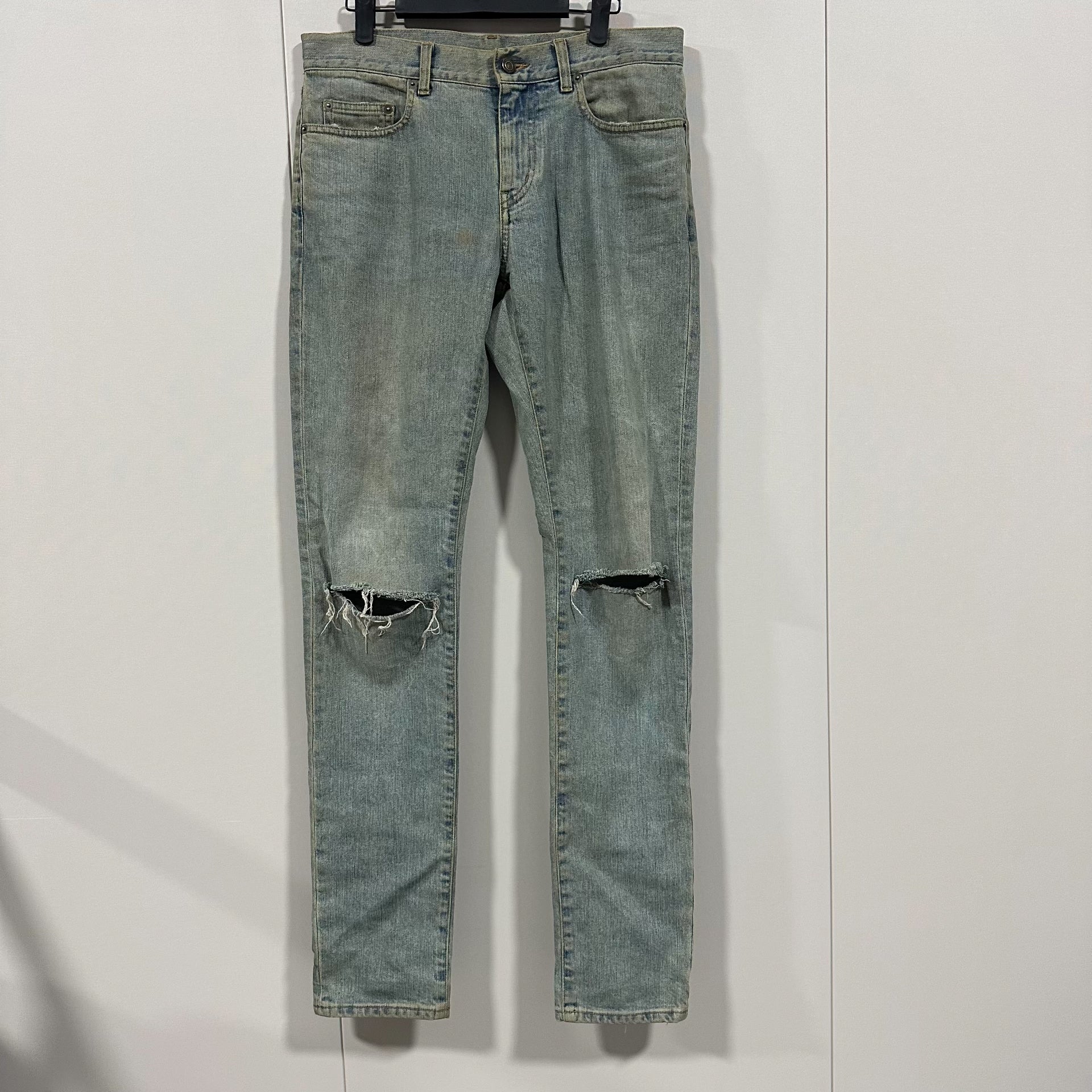 Saint Laurent 16SS D02 Blue Jeans