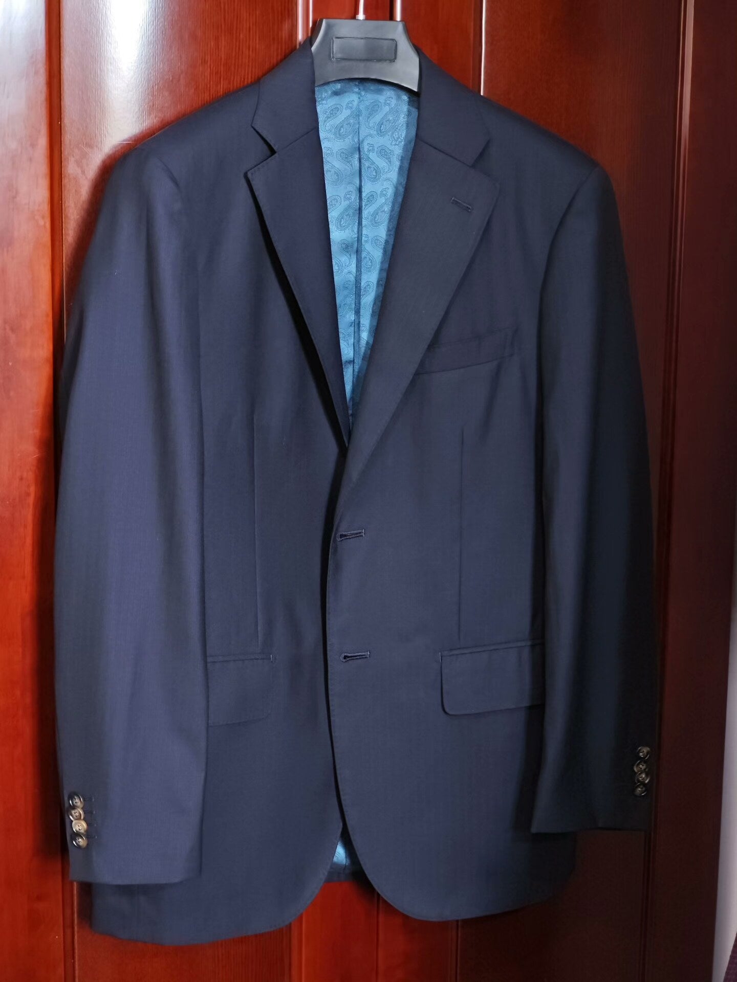 Zegna Custom Wool and Linen Suit