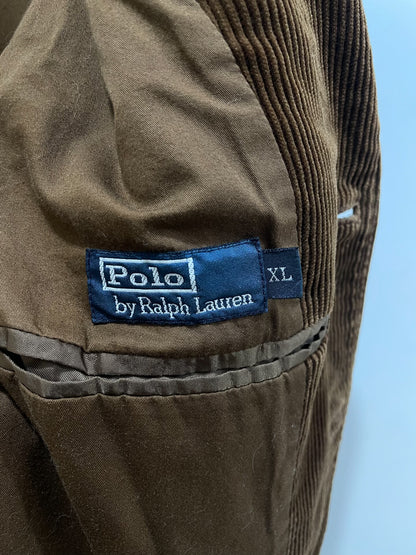 Ralph Lauren Corduroy Blazer Jacket Size XL