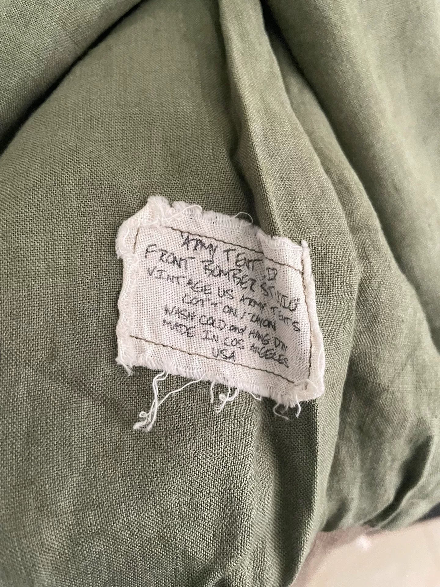 greg lauren military style pilot jacket