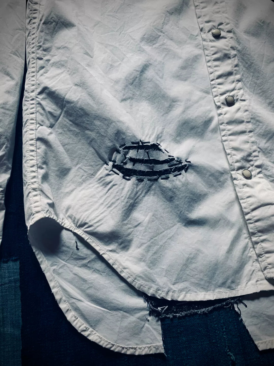 Kapital Limited Damaged Western Shirt