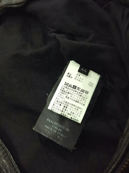 Giorgio Brato Men's Leather Jacket Size 44