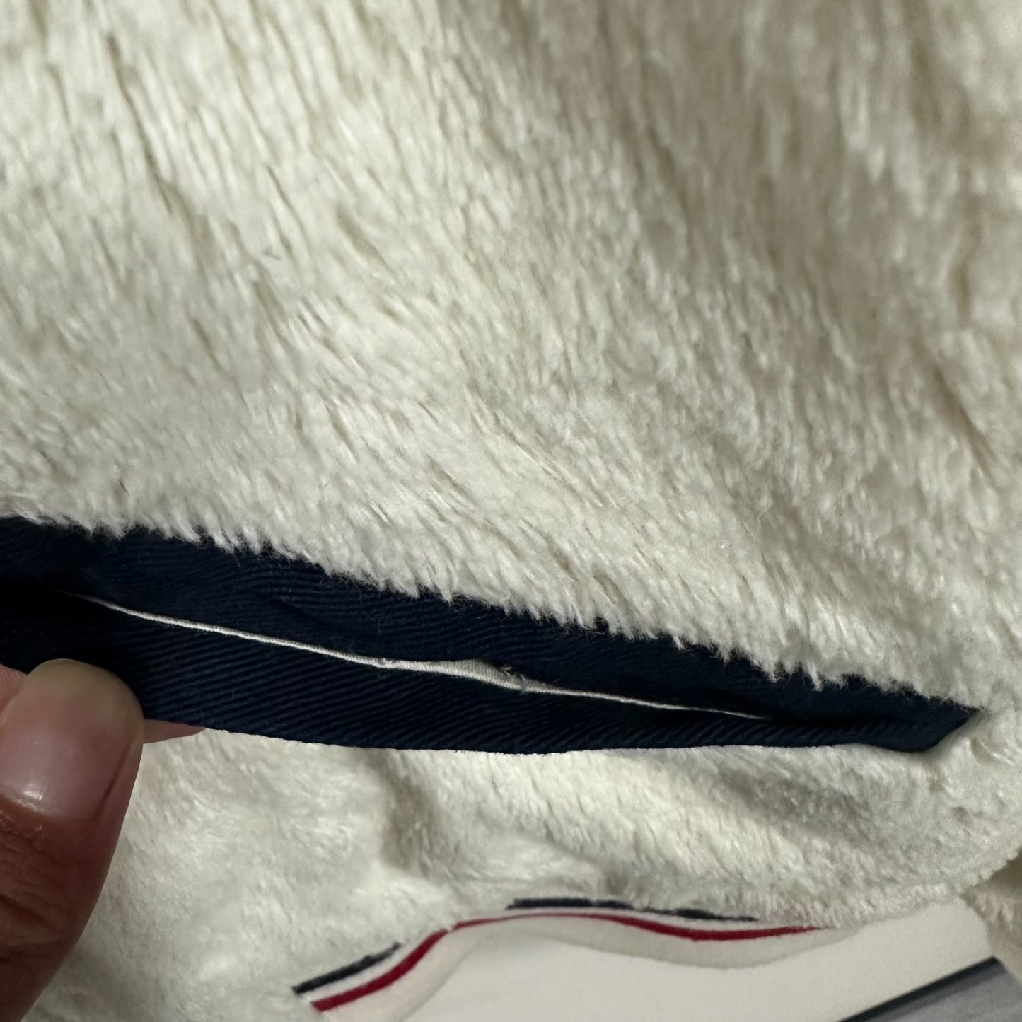 Saint Laurent Teddy Fleece Varsity Jacket