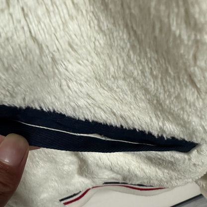 Saint Laurent Teddy Fleece Varsity Jacket