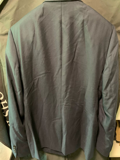 dior homme blue cashmere blazer size 48