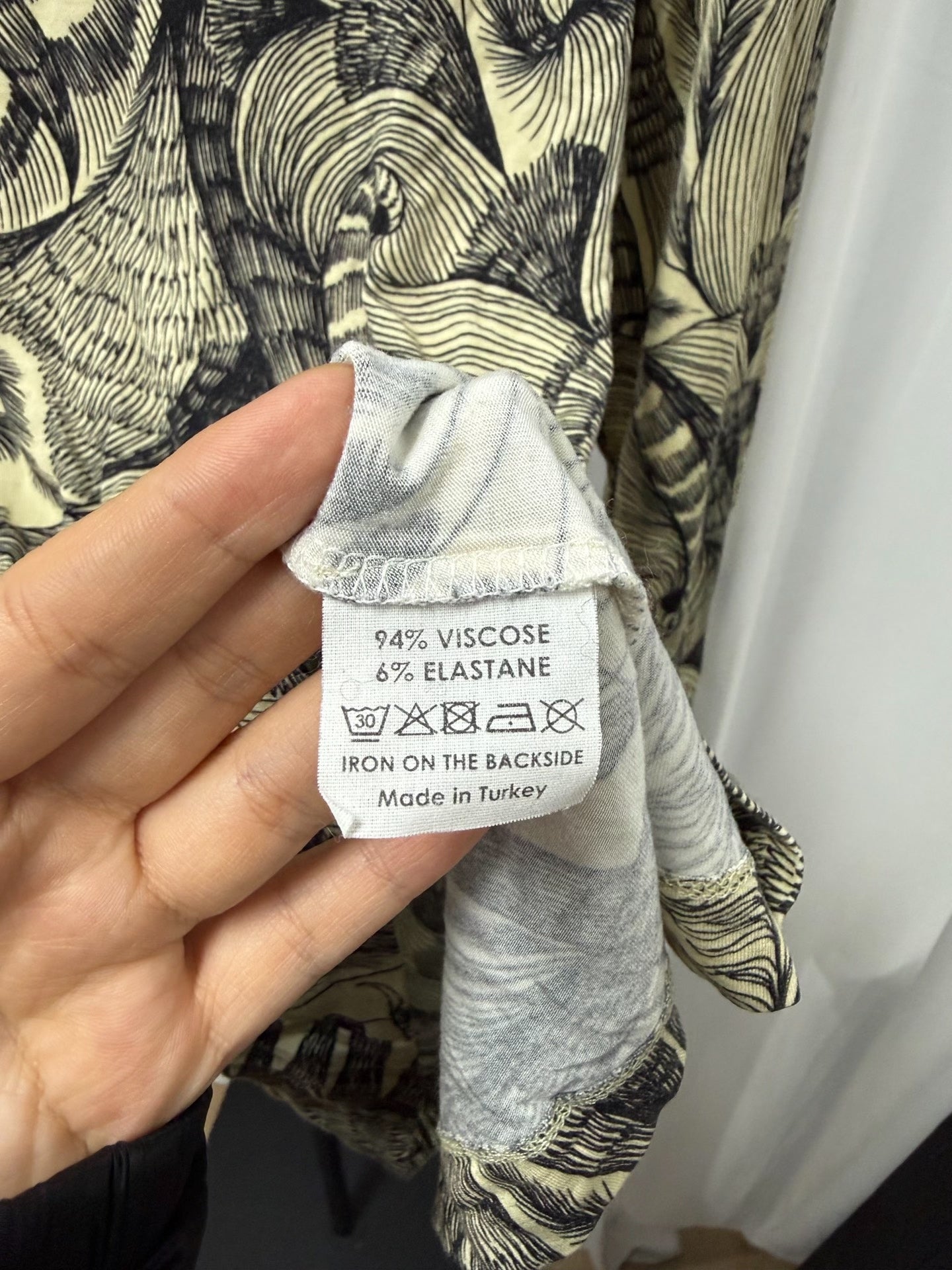 Dries van Noten Snake Print Long-Sleeve T-shirt