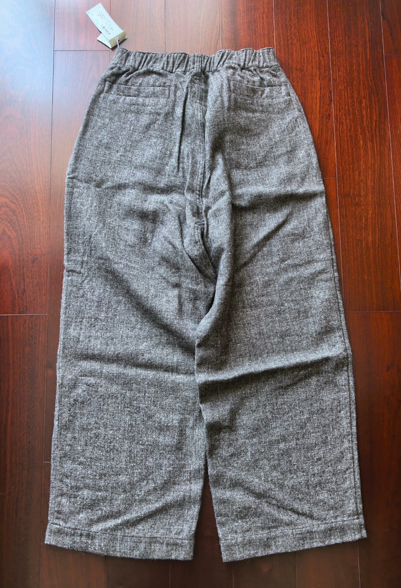 nanamica wool linen blend textured pants